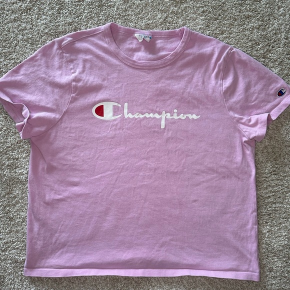 Champion Logo Short Sleeve Tee - Picture 1 of 9